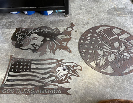 plasma cutting